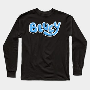 Bluey Simple Logo Long Sleeve T-Shirt